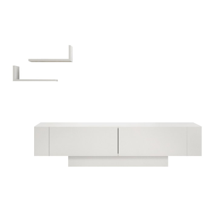 Hanah Home Soporte para TV Matera - Blanco Hanah Home Soporte para TV Matera - Blanco